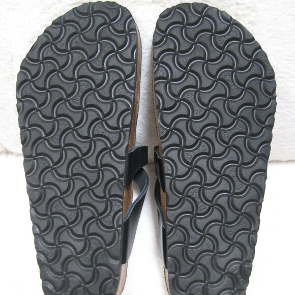 Tatami by Birkenstock Exquisite ADANA, like GIZEH. Black Leather 40 R US W 9 M 7 - Picture 3 of 8